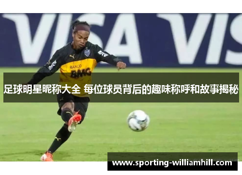 足球明星昵称大全 每位球员背后的趣味称呼和故事揭秘